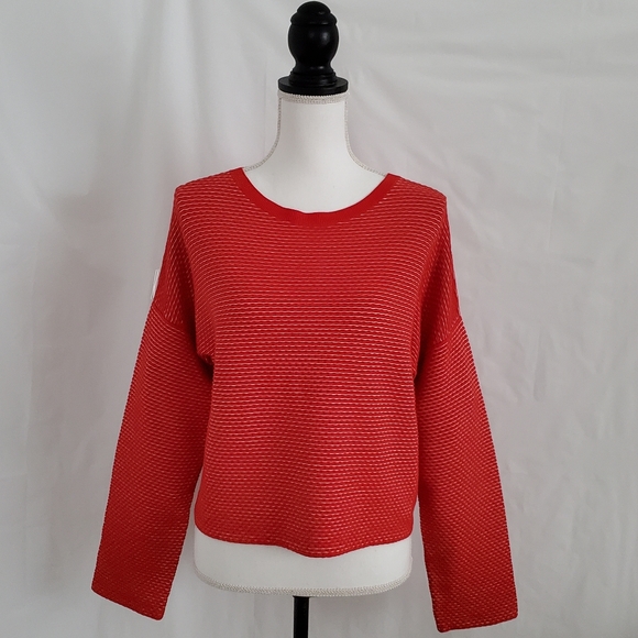 Theory Tamrist Striped Knit long sleeve Sweater sz Med - Picture 5 of 11